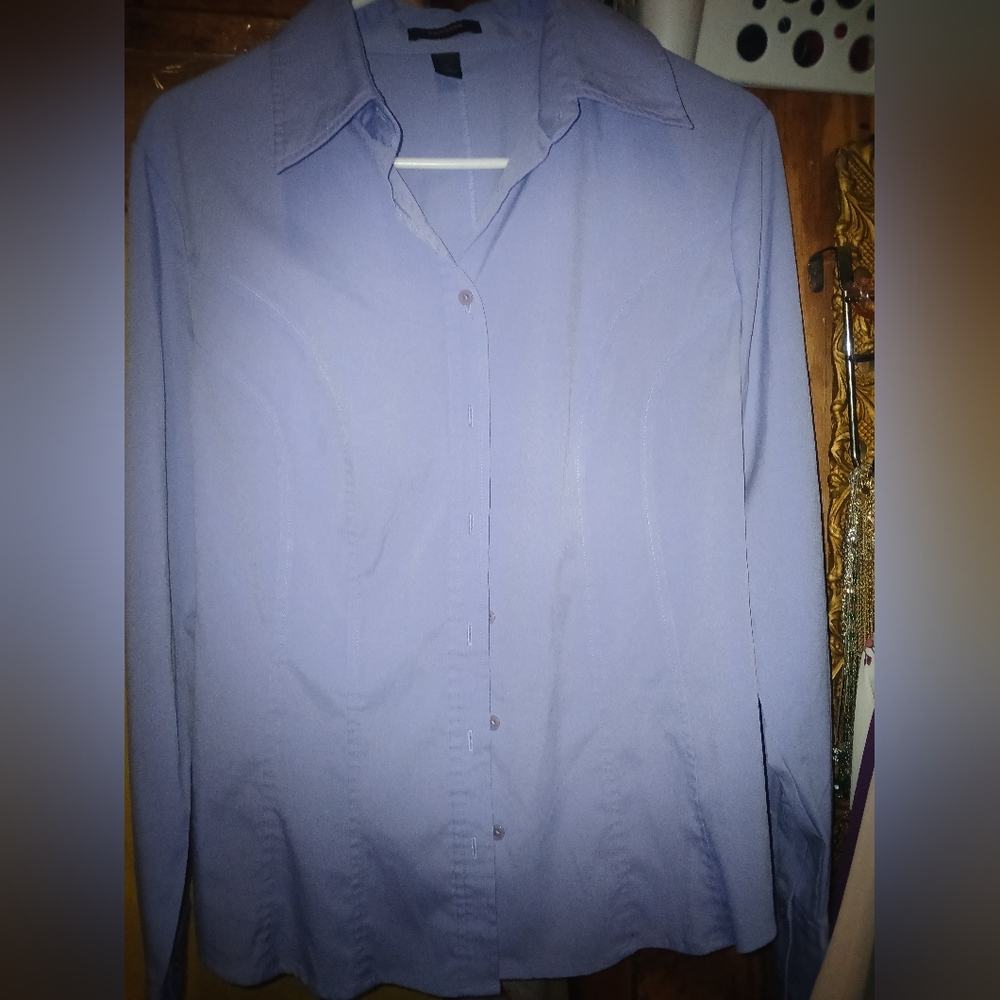 Light Purple Button-Up Shirt - image 1